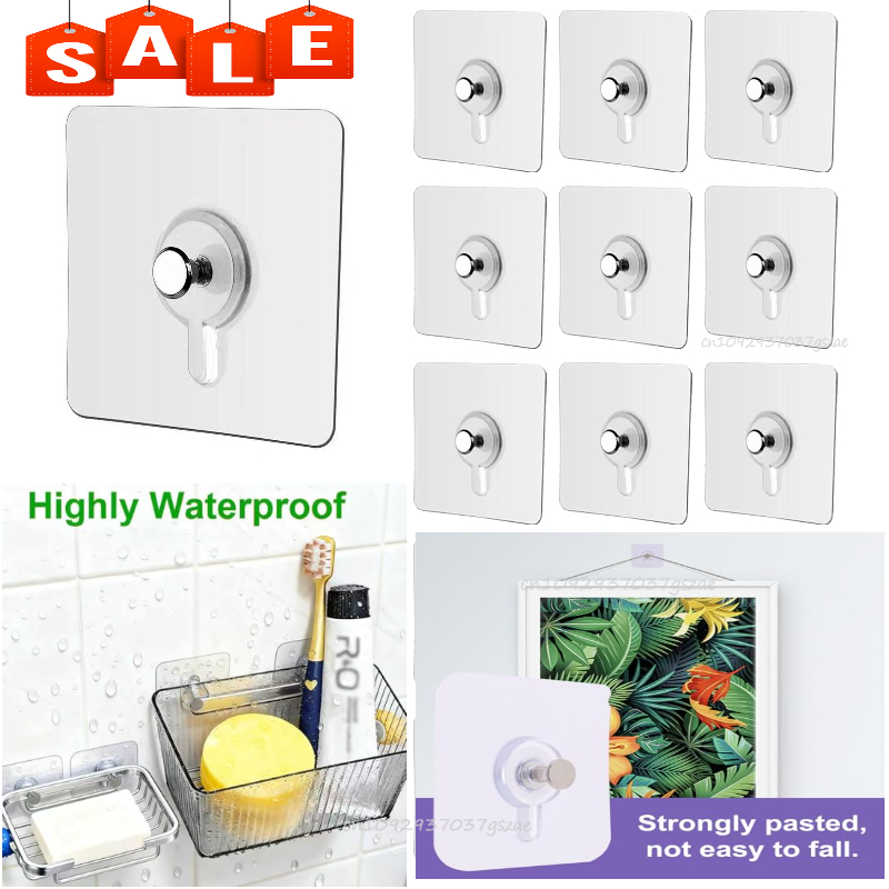 Kitchen Appliances Holder - Photo Frame Hooks Storage Rack Screw