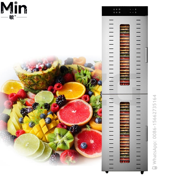 Dehydrator Tray Electric - 48 Trays Stainless Steel Commercial Food