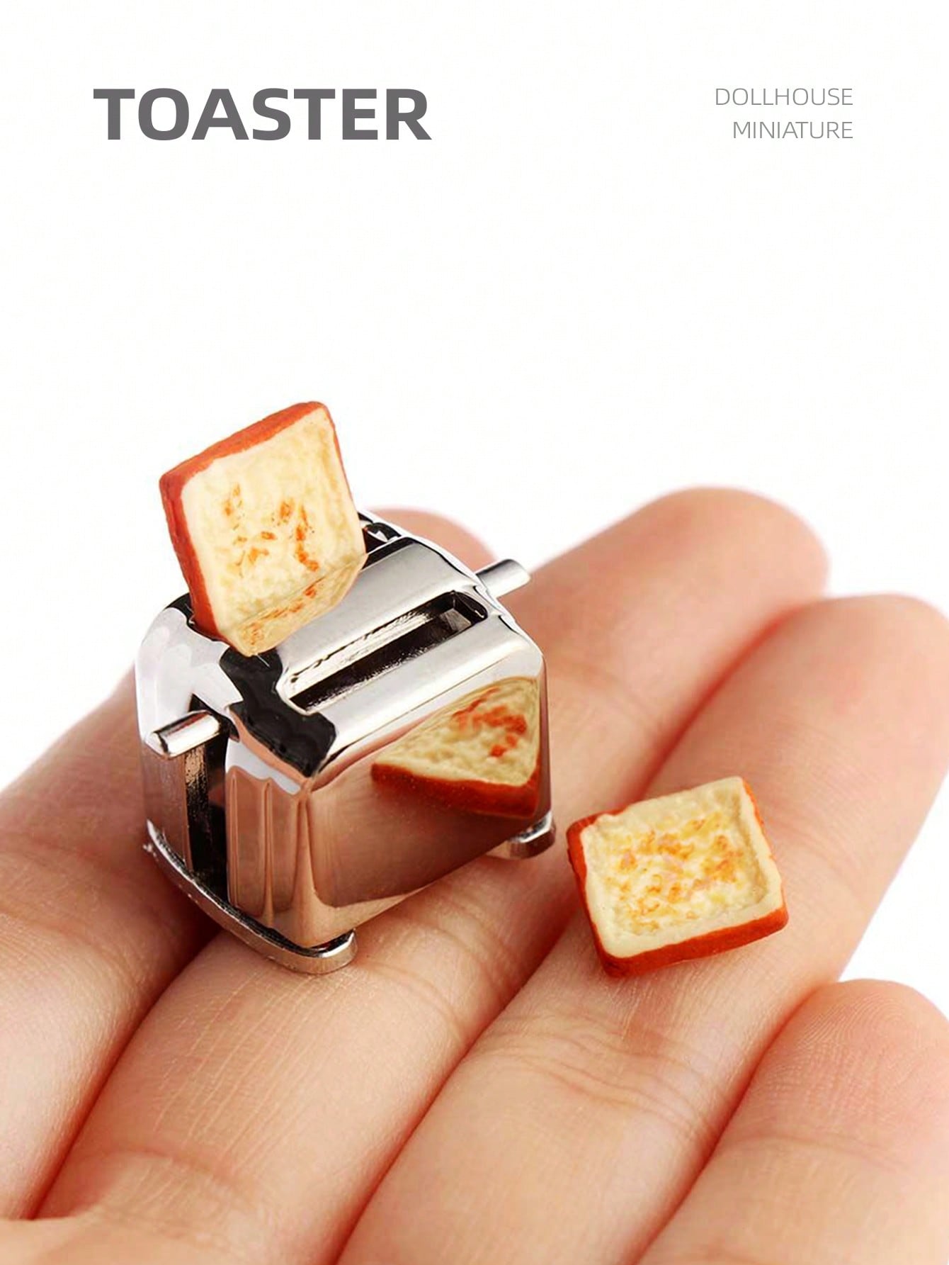 1:12 Dollhouse Miniature Toast – обзор и цена Bread Maker Machine