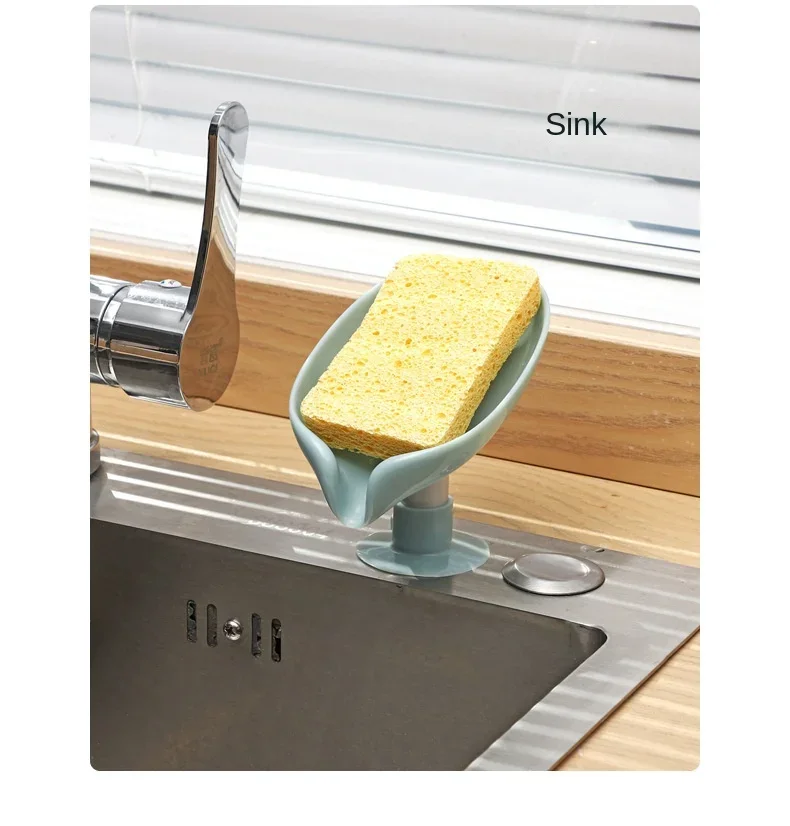 Drain Soap Holder Leaf Shape S – обзор и цена Kitchen Appliances Holder