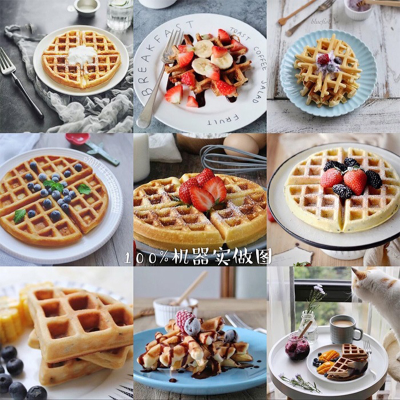 220V Flip Waffle Maker Round P – обзор и цена Electric Griddle Pancake