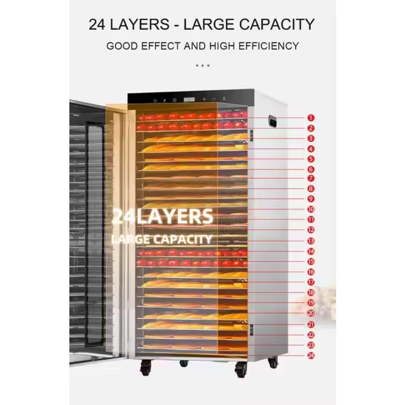 24-Trays Electric Digital Food – обзор и цена Dehydrator Tray Electric