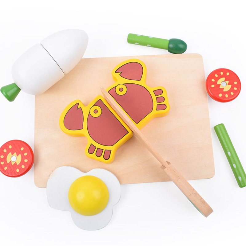 1PCS Wooden Toy Magnetic Cutti – обзор и цена Kitchen Appliances Kids