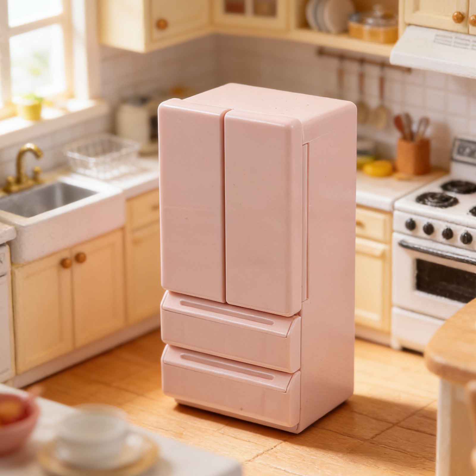 Mini Dollhouse Refrigerator Do – обзор и цена Kitchen Appliances Kids
