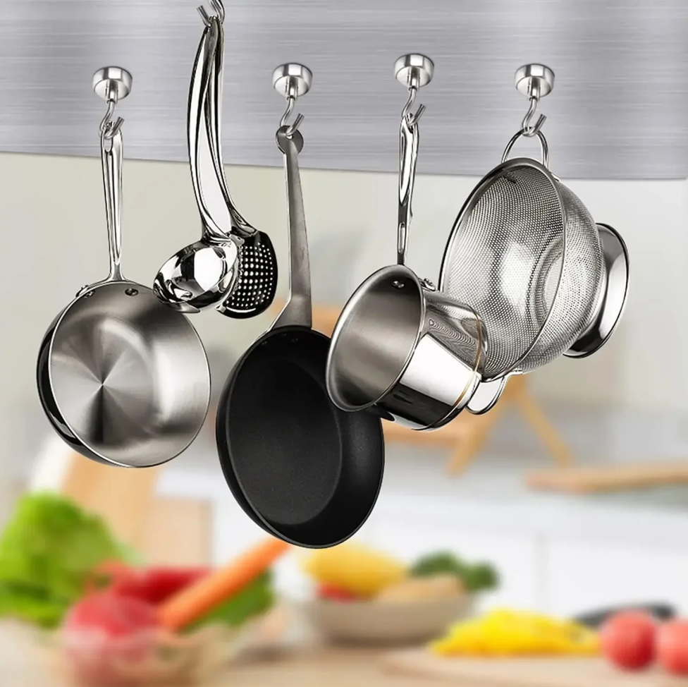 10pcs Premium Stainless Steel  – обзор и цена Kitchen Appliances Holder