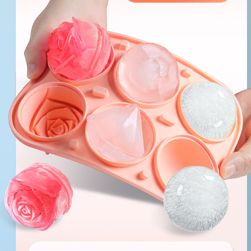 3D Rose Diamond Round Ice Cube – обзор и цена Kitchen Appliances Holder