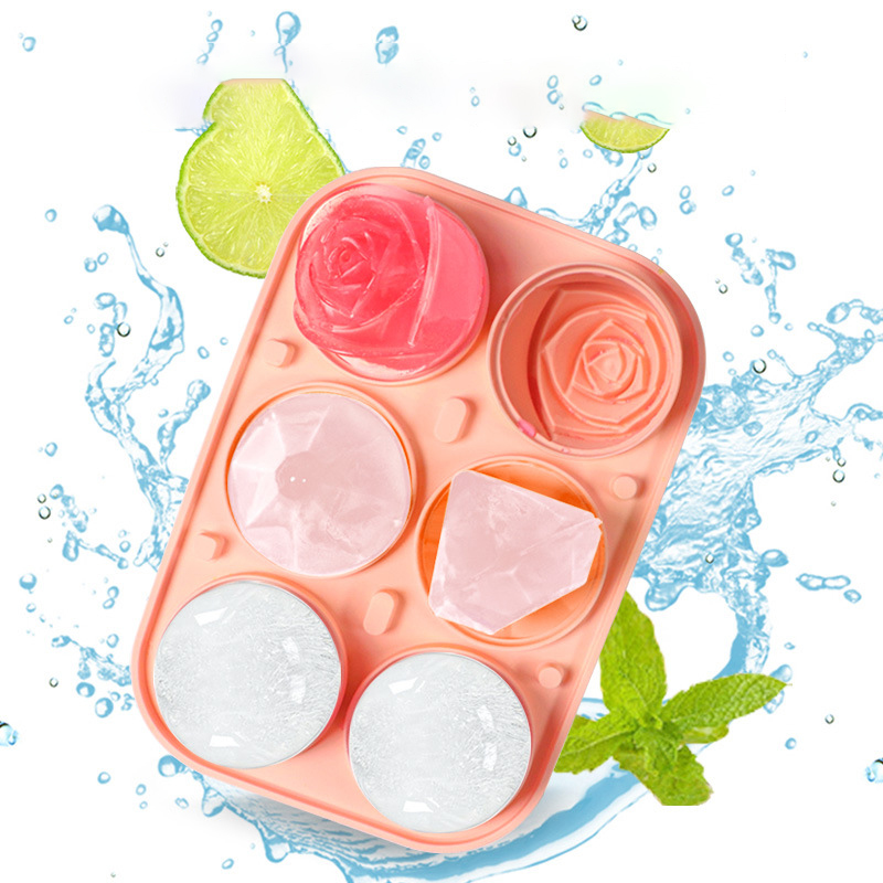 3D Rose Diamond Round Ice Cube – обзор и цена Kitchen Appliances Holder