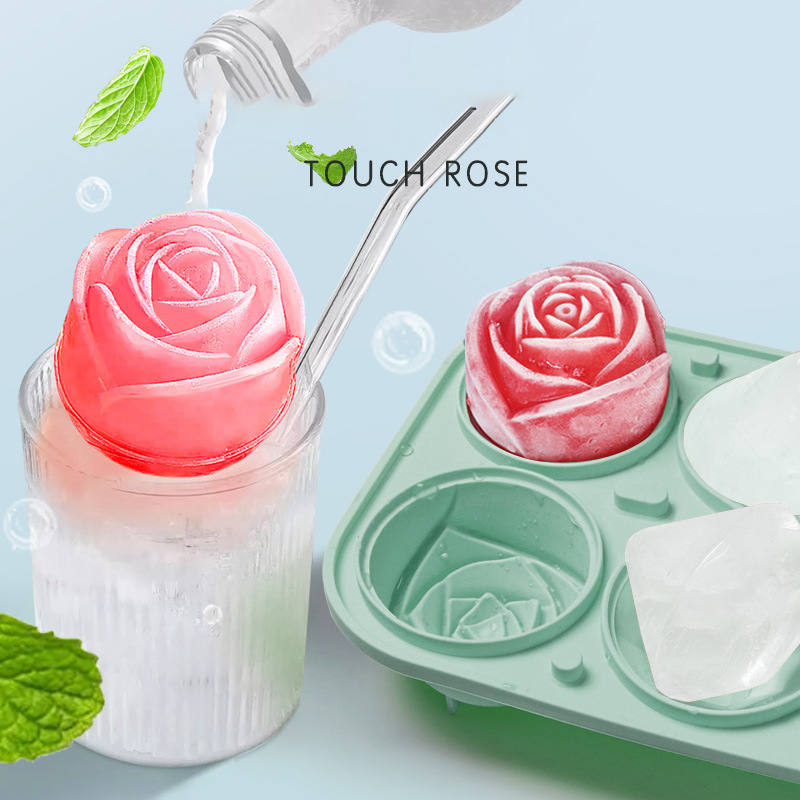 3D Rose Diamond Round Ice Cube – обзор и цена Kitchen Appliances Holder