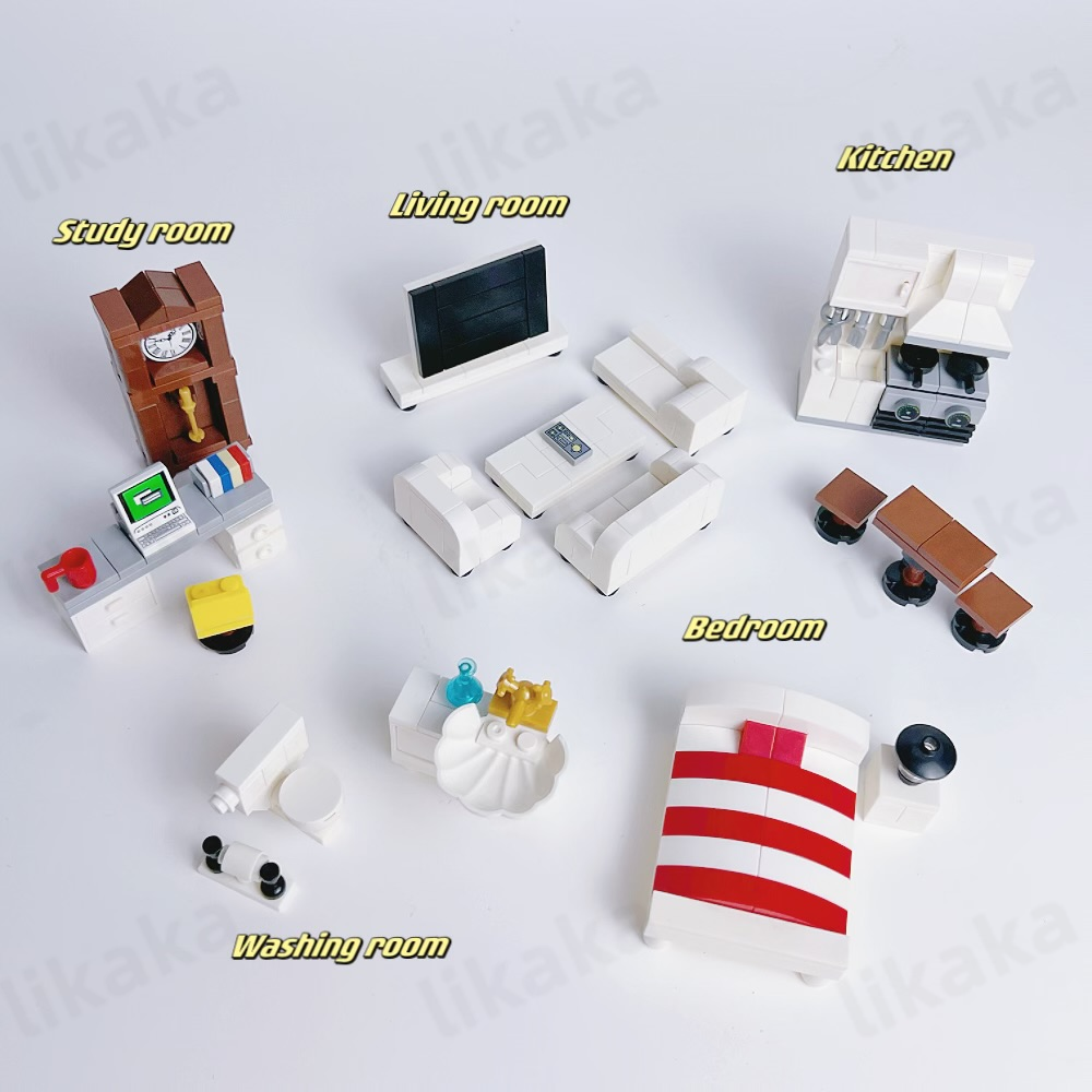 MOC House Furniture Blocks Com – обзор и цена Kitchen Appliances Kids