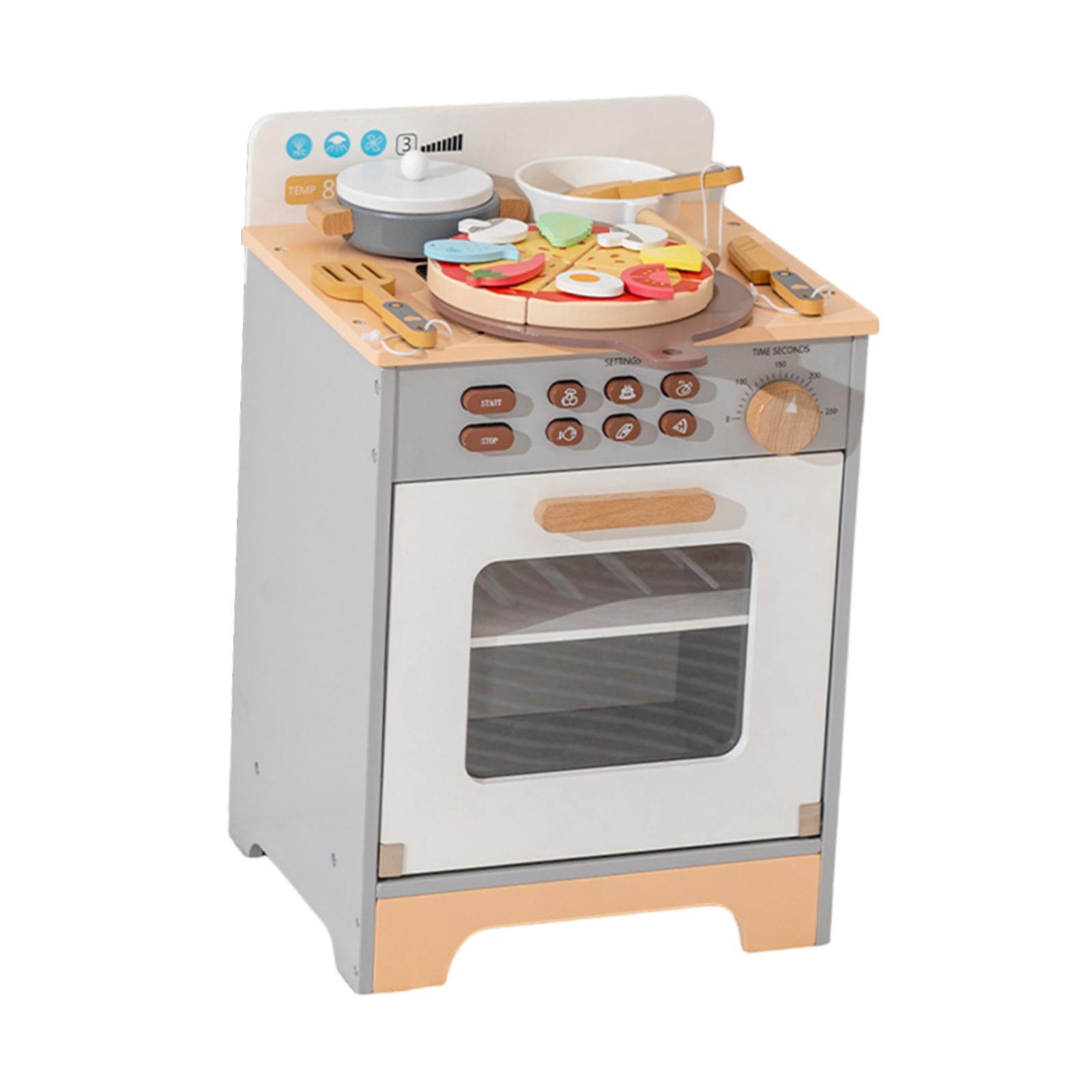 Kids Play Oven Set Wooden Kitc – обзор и цена Kitchen Appliances Kids