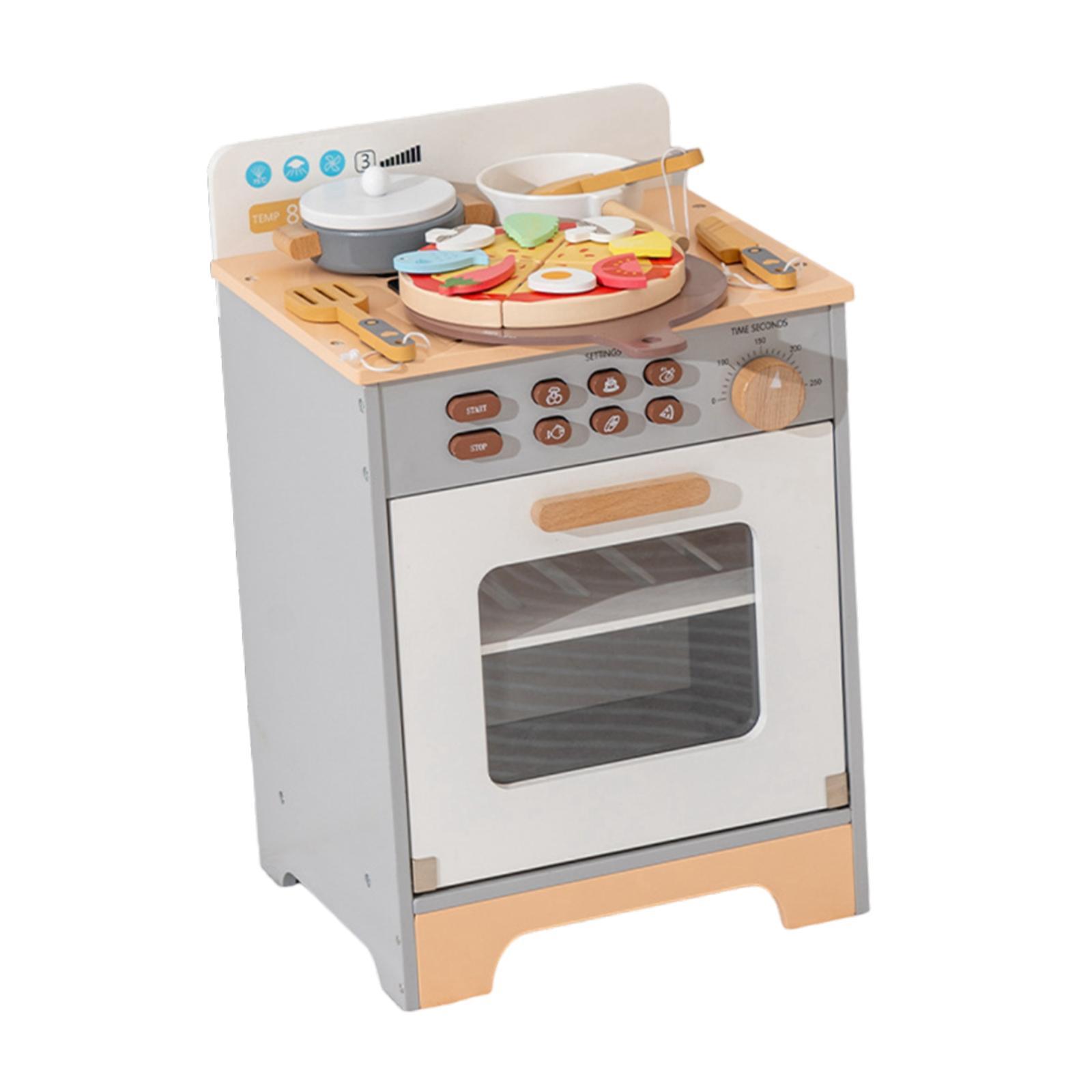 Kids Play Oven Set Wooden Kitc – обзор и цена Kitchen Appliances Kids