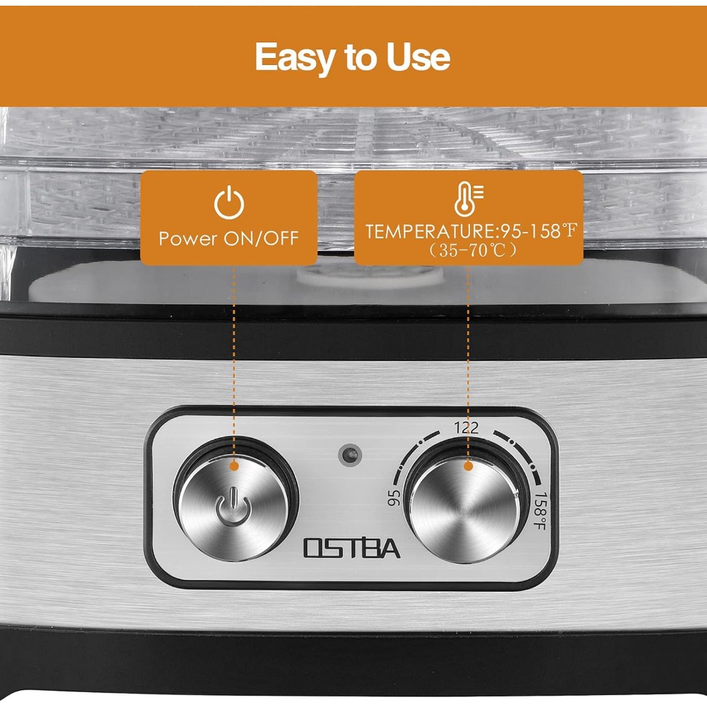 Electric Food Dehydrator with  – обзор и цена Dehydrator Tray Electric