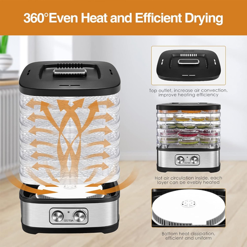 Electric Food Dehydrator with  – обзор и цена Dehydrator Tray Electric
