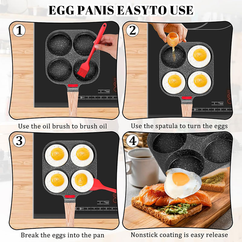 Deepened Egg Frying Pan with L – обзор и цена Electric Griddle Pancake