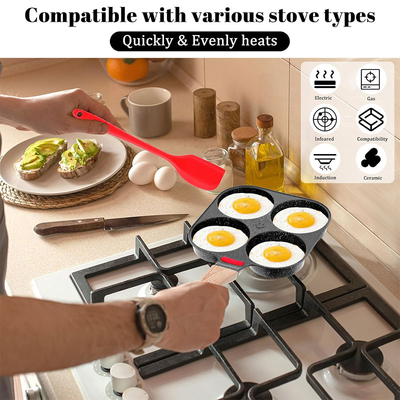 Deepened Egg Frying Pan with L – обзор и цена Electric Griddle Pancake