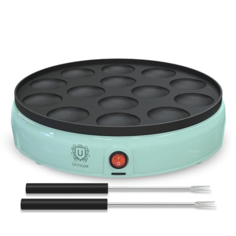 Mini Pancake Maker 14-Hole Ele – обзор и цена Electric Griddle Pancake