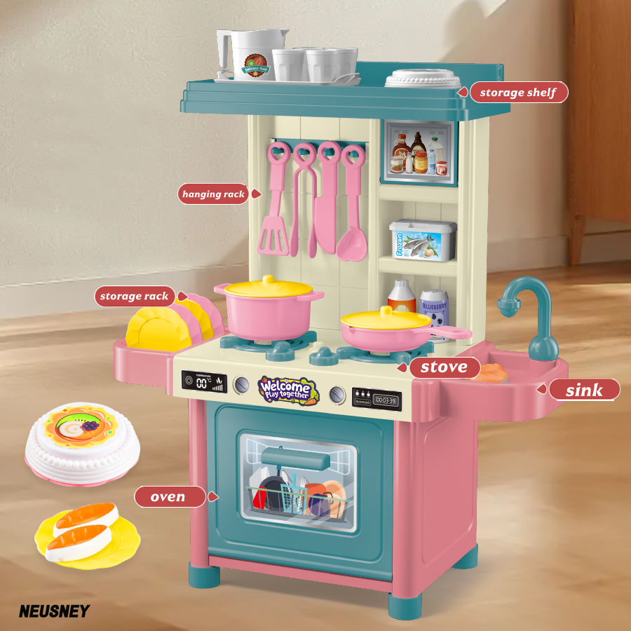 mini 53PCS Pretend Play Kitche – обзор и цена Kitchen Appliances Kids