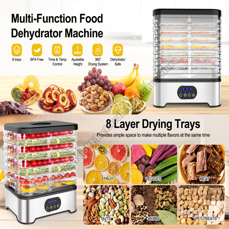 Digital Food Dehydrator Temper – обзор и цена Dehydrator Tray Electric