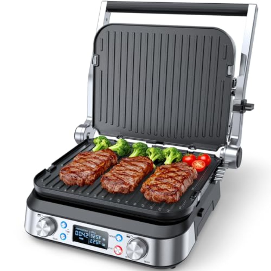 6-in-1 Electric Griddle and In – обзор и цена Electric Griddle Pancake