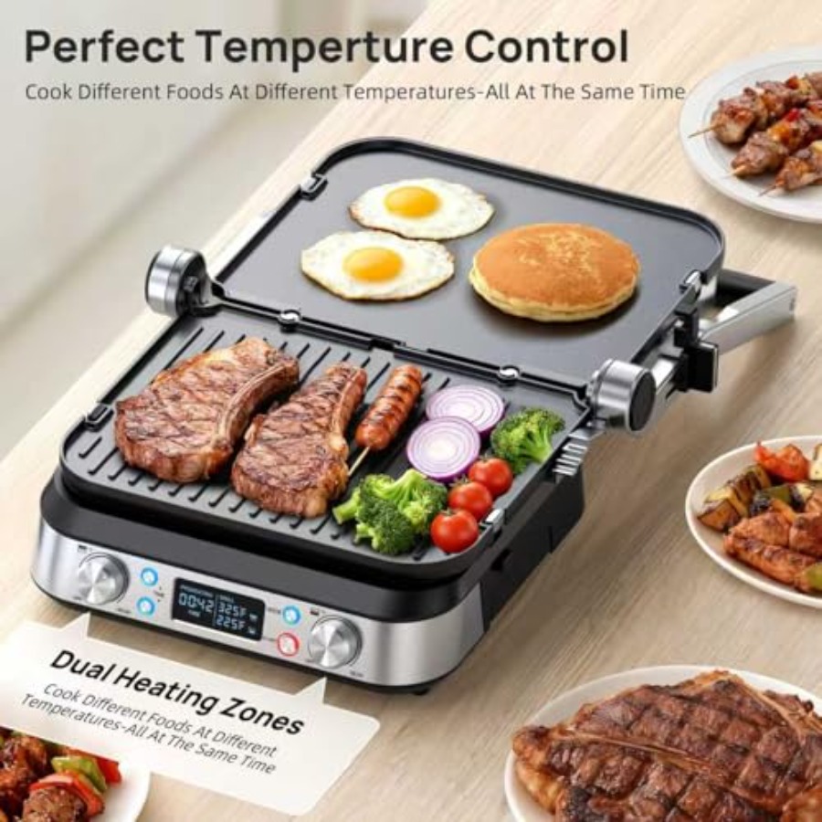 6-in-1 Electric Griddle and In – обзор и цена Electric Griddle Pancake